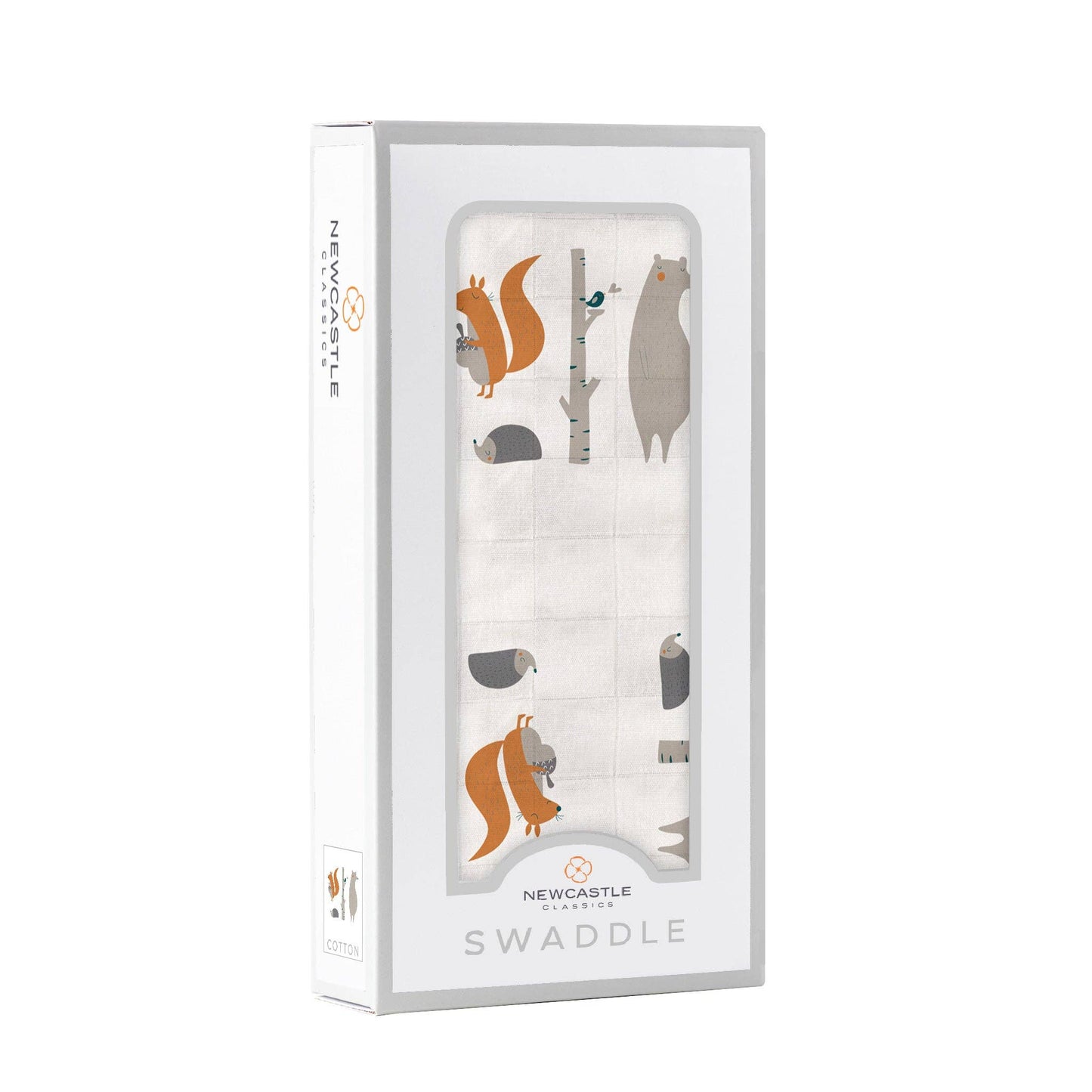 Forest Friends Cotton Muslin Swaddle