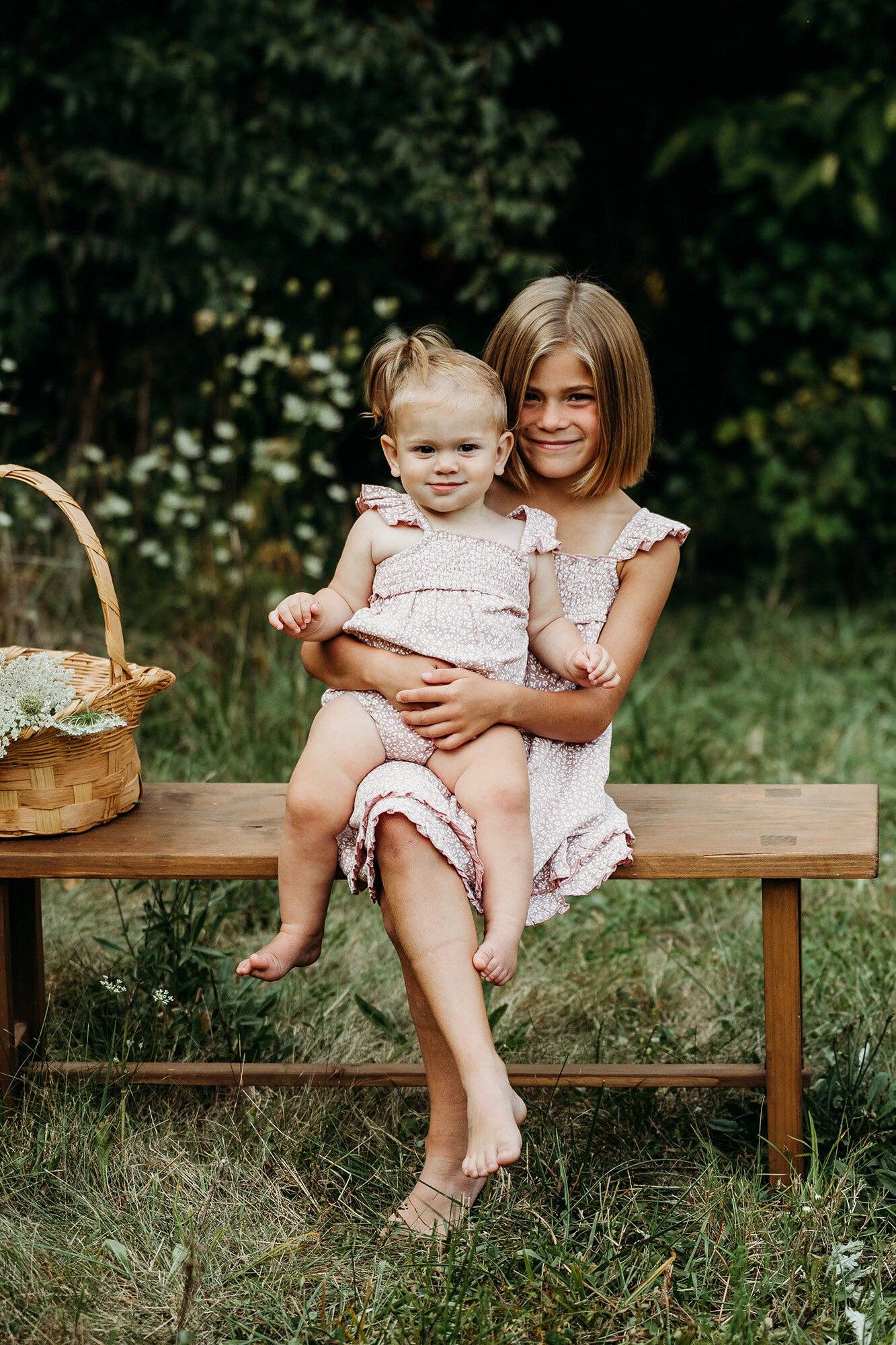Taffy Floral | Kids' Organic Muslin Summer Dress