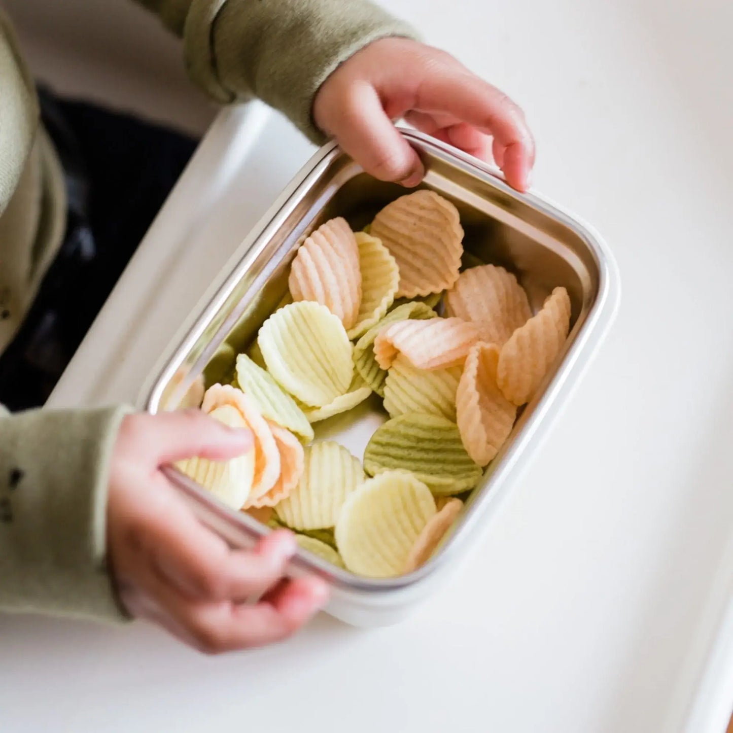 16 oz Stainless Steel Lunch Bento w/ Leakproof Lid