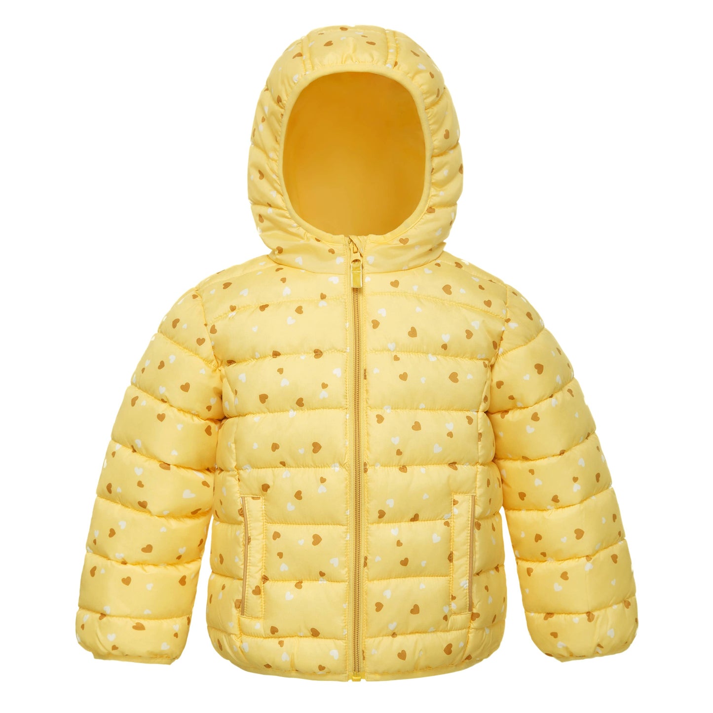 Toddler Girls' Lightweight Puffer Jacket Baby Winter Coat