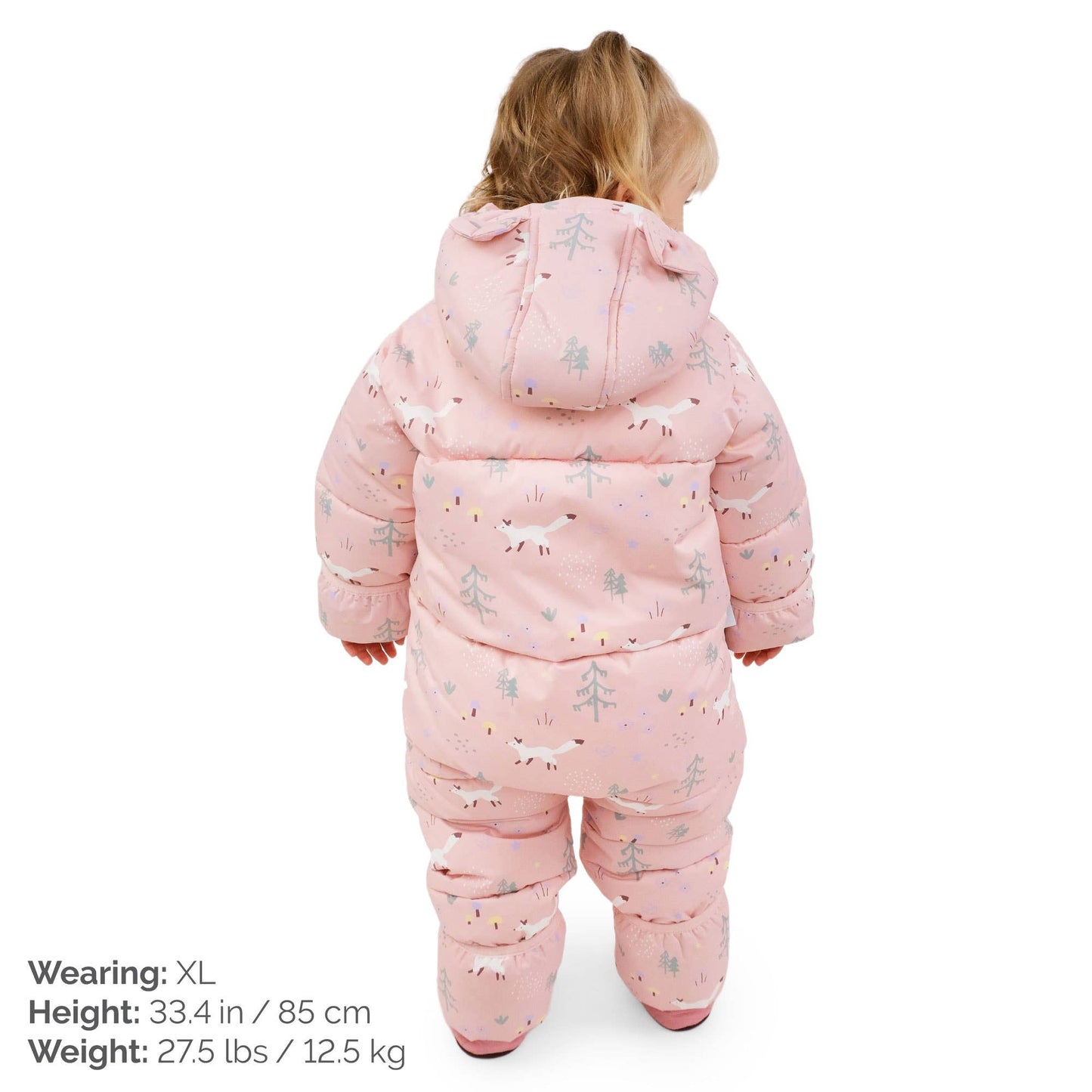Pink Forest | Baby Snowsuit