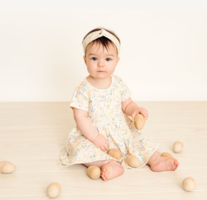 Bunnies Twirl Dress