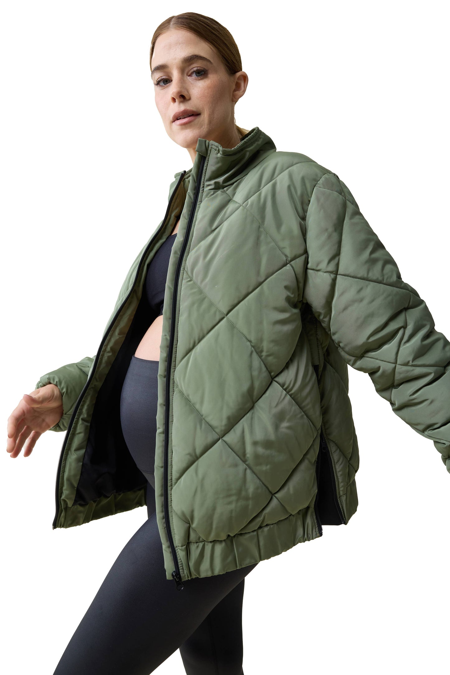 Grow With You Puffer Maternity Jacket