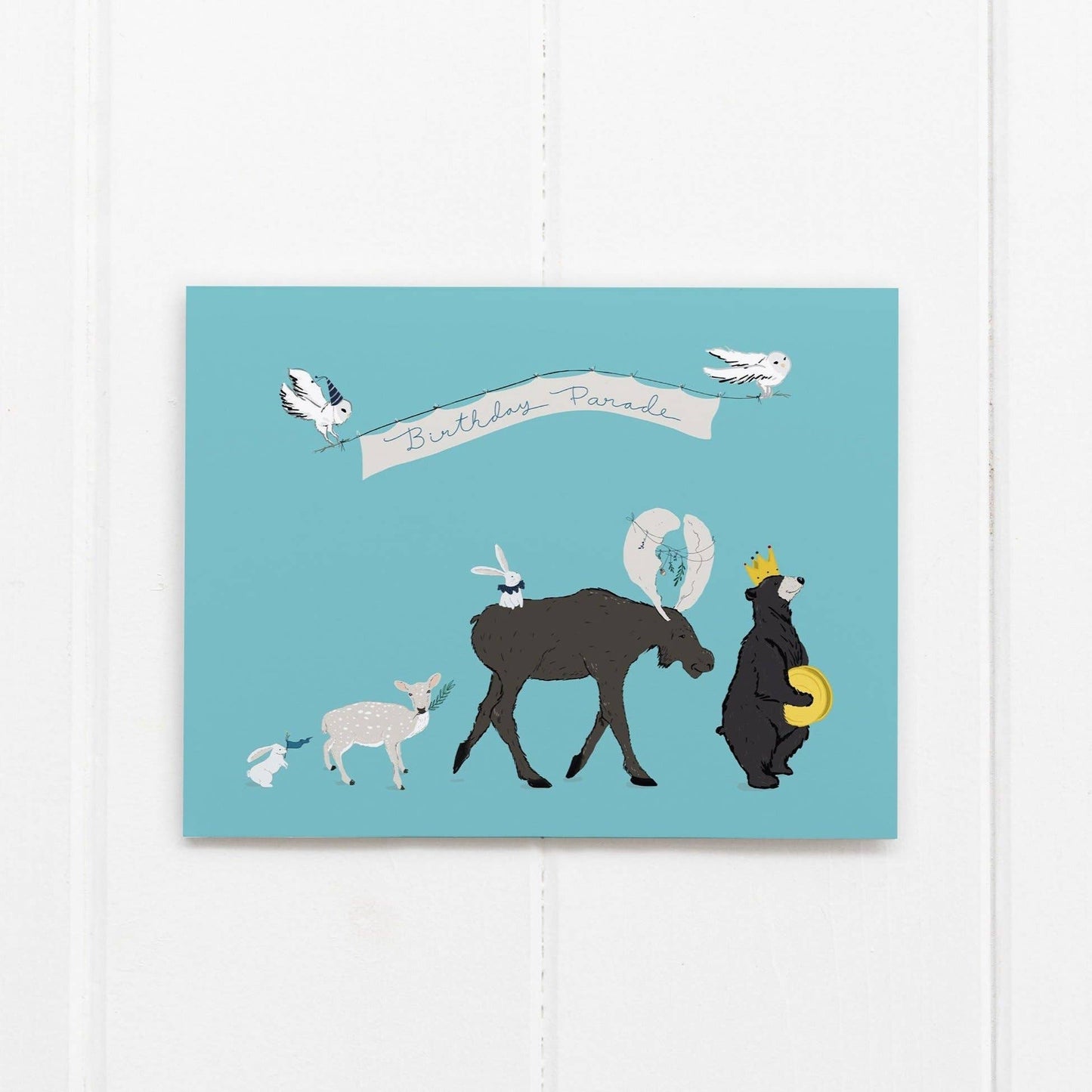 Birthday Parade Greeting Card