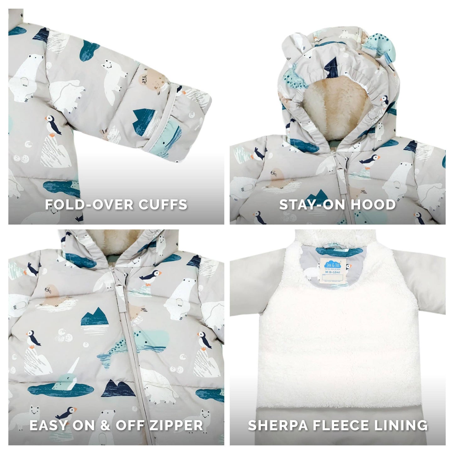 Polar Pals | Baby Snowsuit