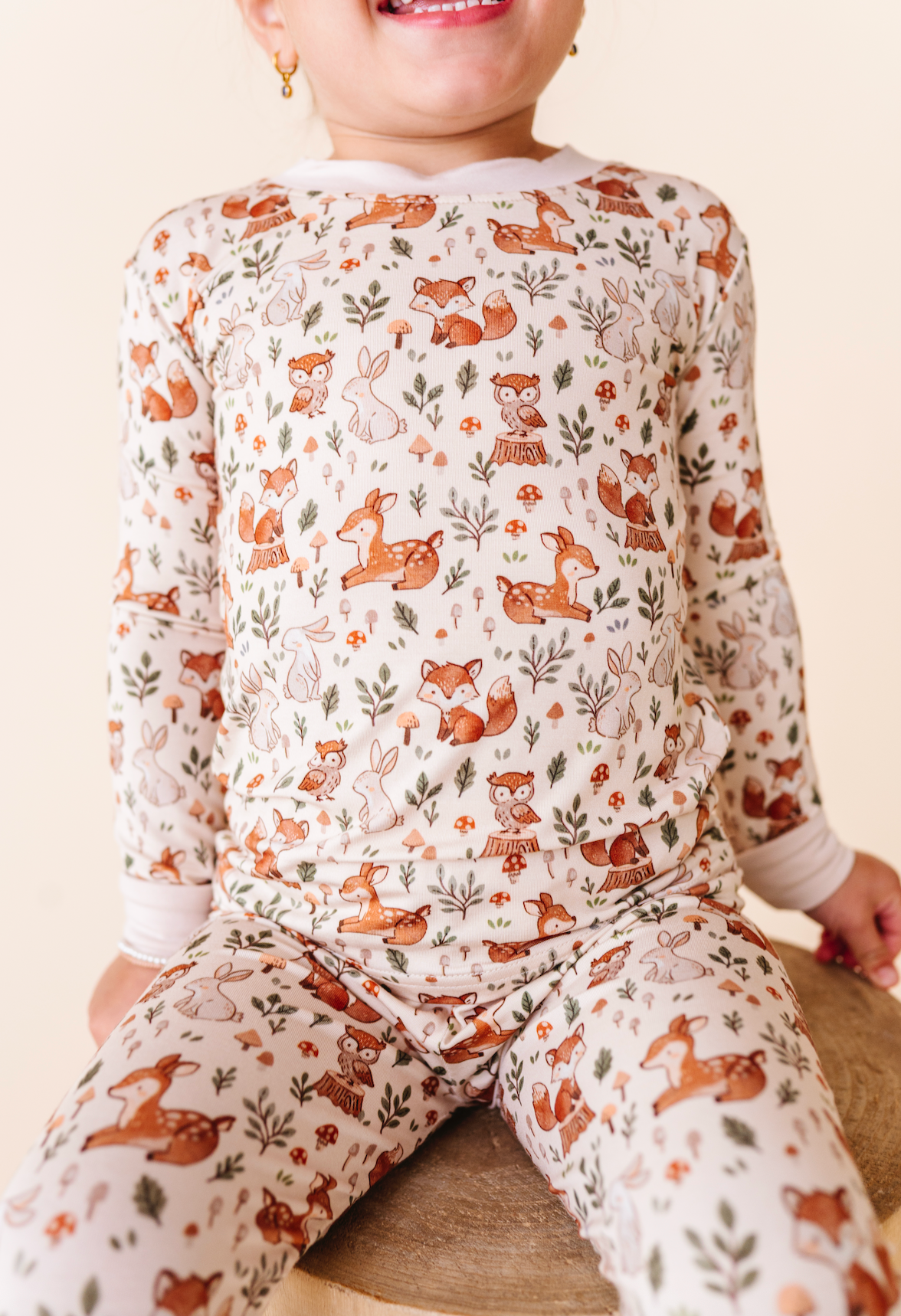 Kids Bamboo Pajamas - Bamboo Clothing- Woodland Whimsy
