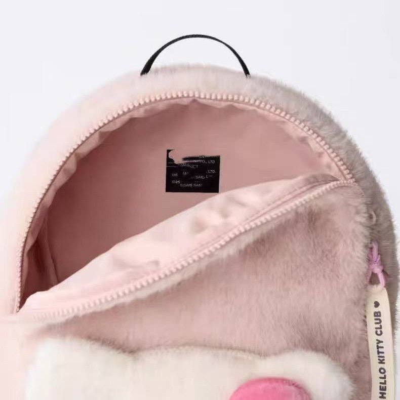 Cute Cat Plush Backpack for Kids