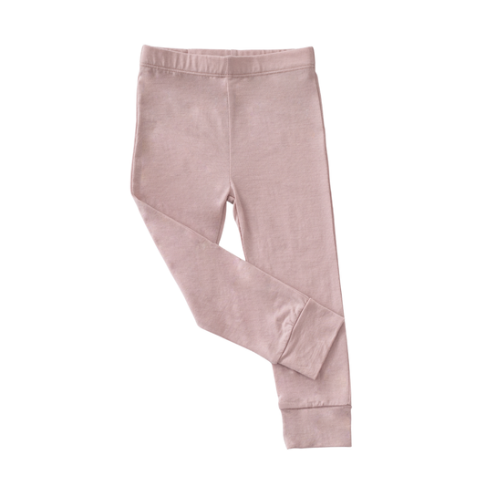 Kids Merino Leggings | Blush