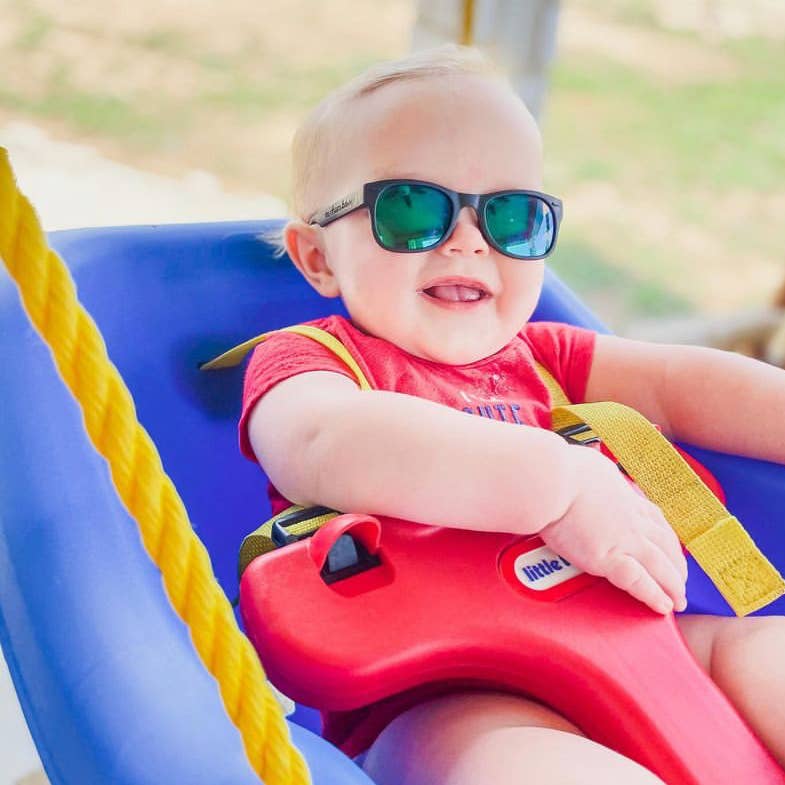 Navy Sunglasses