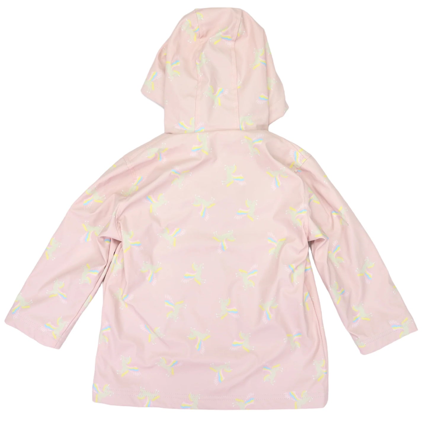 Flying Unicorn Raincoat I Dusty Pink