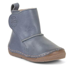 Froddo Toddler + Kids Slip-on Leather Winter Boot | DENIM