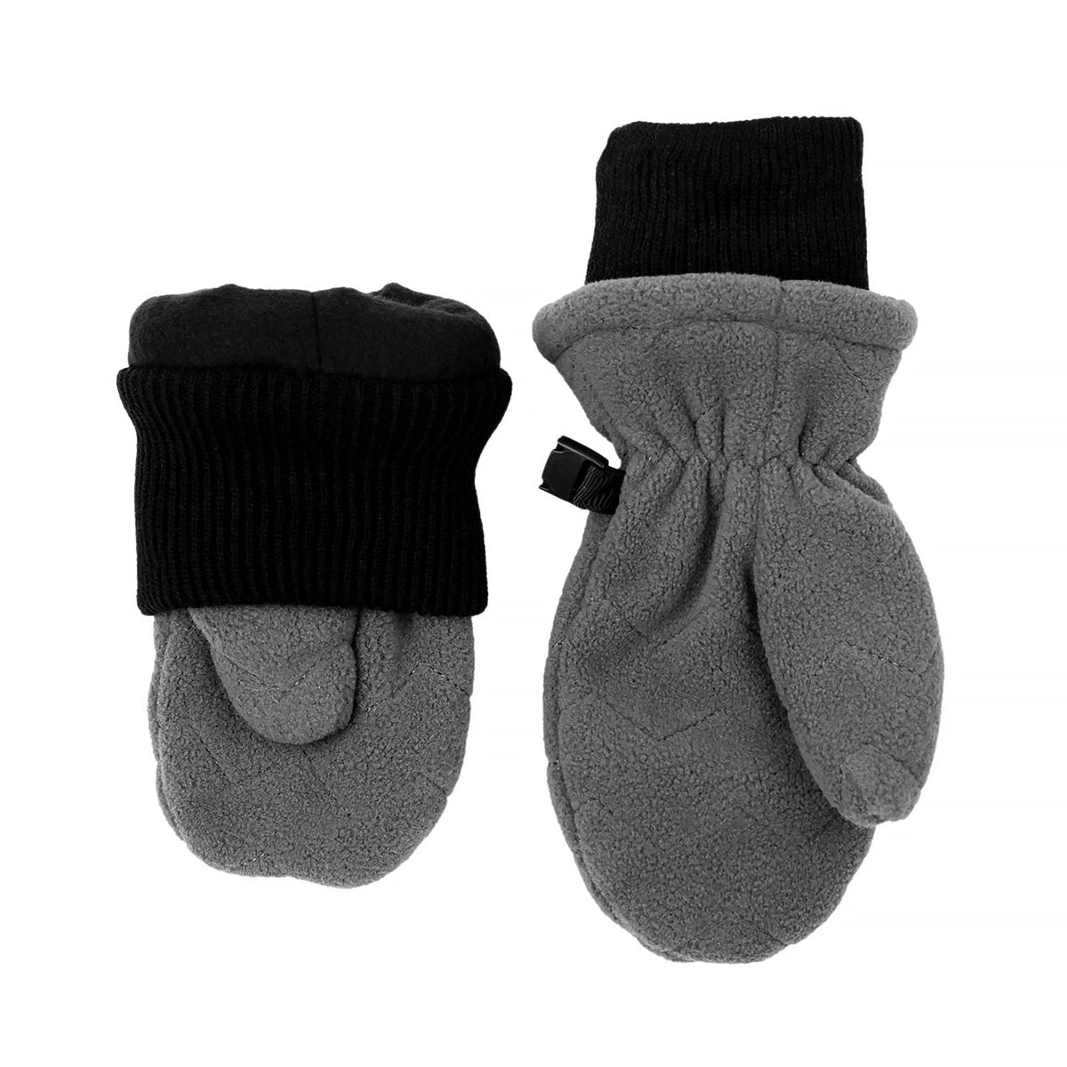 Fleece Mittens| Dark Grey