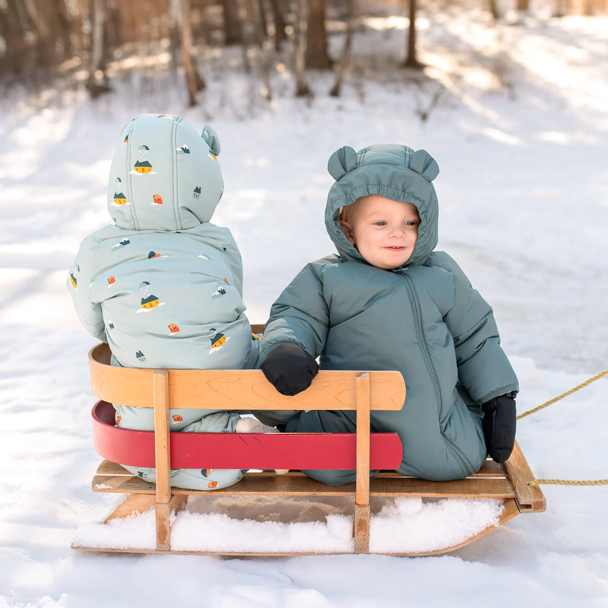 Baby Snowsuit | Dark Spruce
