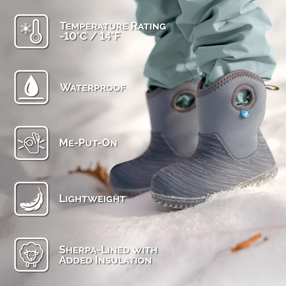 Toasty-Dry Lite Winter Boots  |  Bunny Blooms