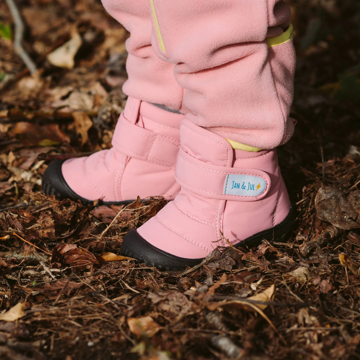Kids Insulated Ankle Boots |Dust Pink