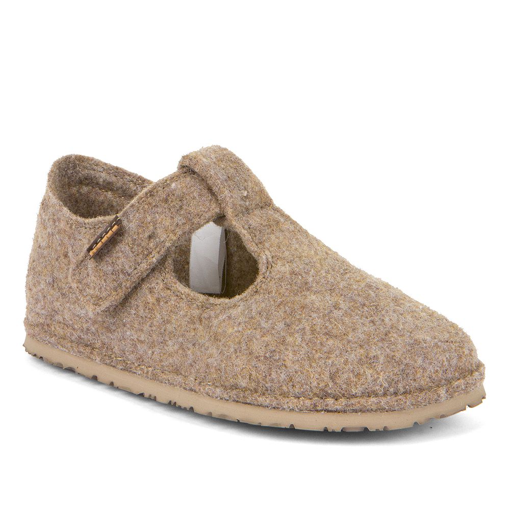 Froddo Flexy Wooly Barefoot Maryjane | Beige