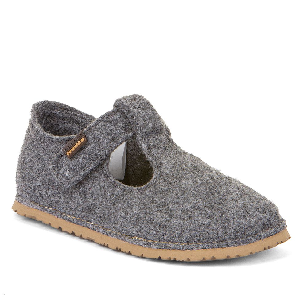 Froddo Flexy Wooly Barefoot Maryjane | Grey