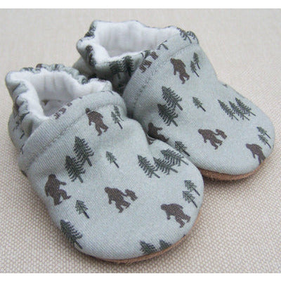 Cotton Infant and Toddler Slippers | Big Foot