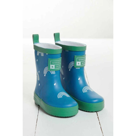 Color Changing Rubber Rain Boots | Royal Blue