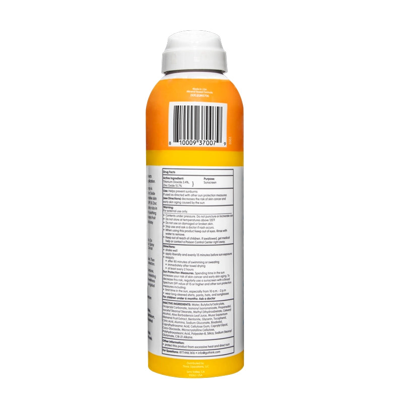 ThinkSport Mineral Sunscreen Spray SPF 50 | Kids