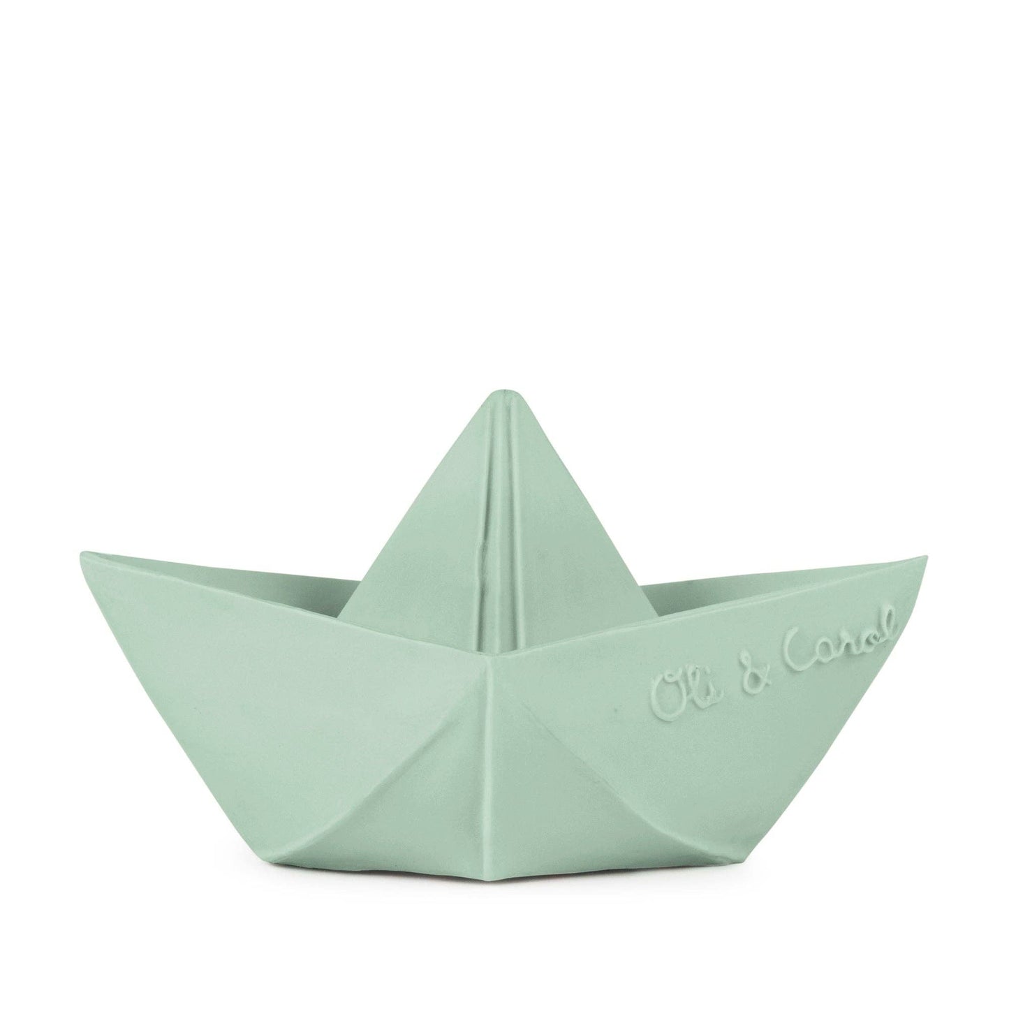 Natural Rubber Origami Boat | Mint