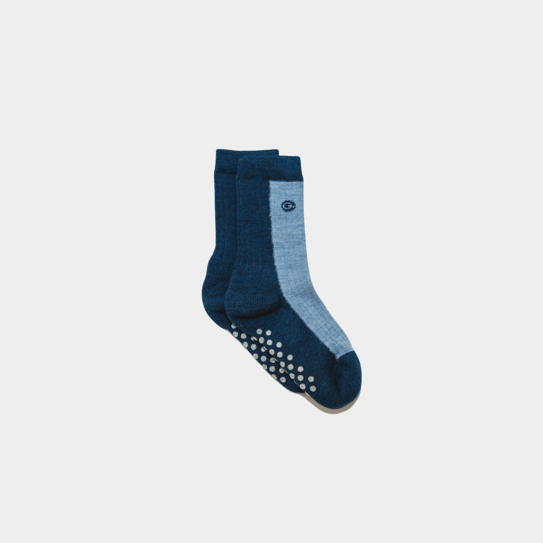 Merino Wool Mid-Weight Socks | Blue