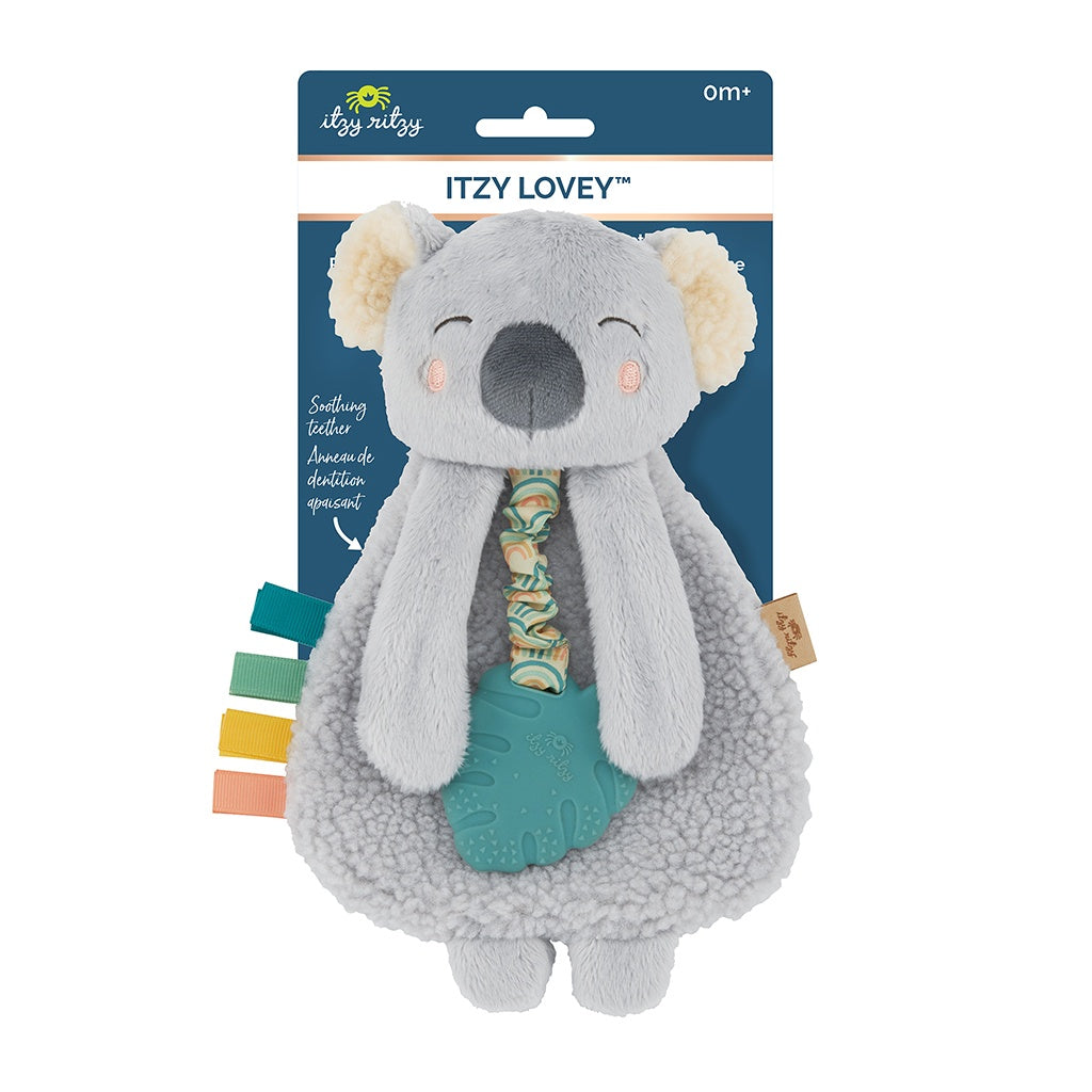 Soft Plush Lovey with Silicone Teether | Koala