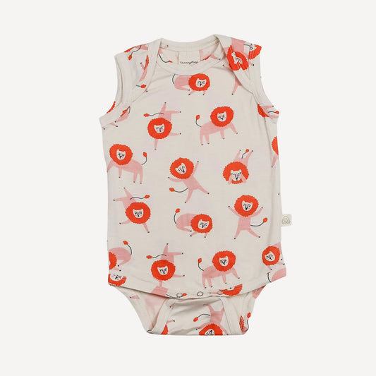 Bamboo Sleeveless Bodysuit | Lion