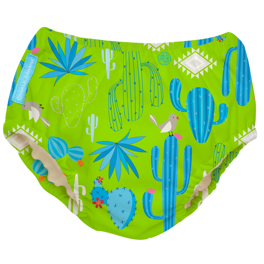 Reusable Swim Diaper Cactus Verde