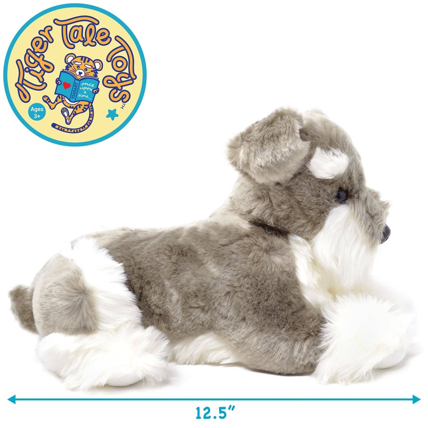 Siegfried The Schnauzer | 7 Inch Stuffed Animal Plush