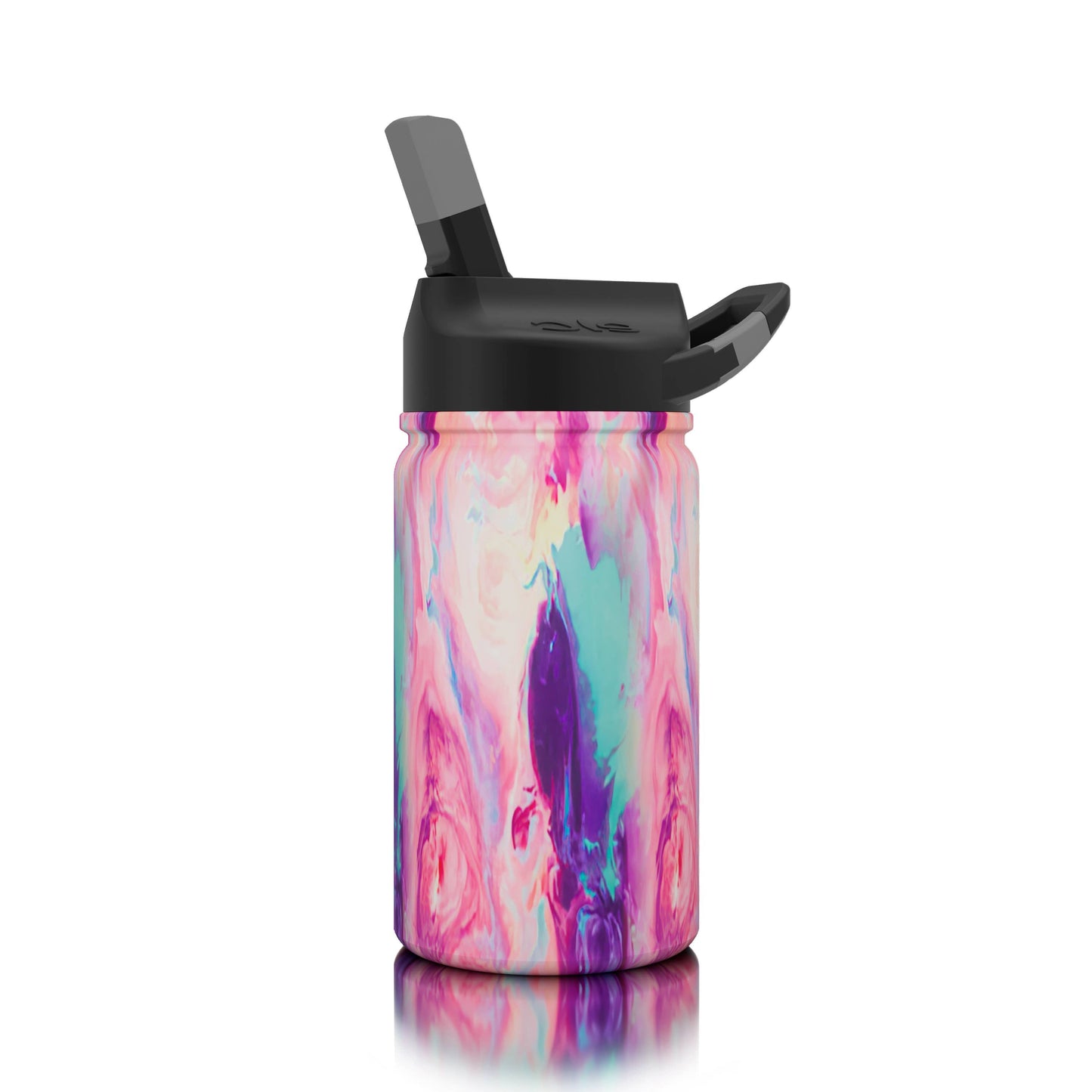 12 oz Triple Insulated Stainless Steel Water Bottle | Cotton Candy 12 oz