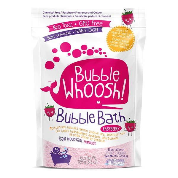 Bubble Whoosh! | Raspberry Scented Bubble Bath for Sensitive Skin