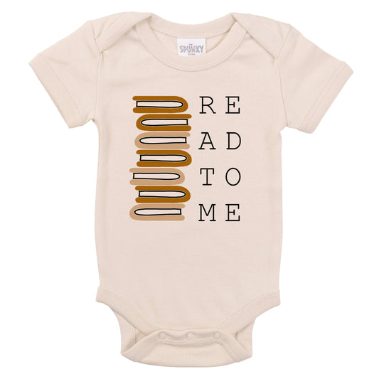 "Read To Me" Bodysuit & Tee Shirt | Sand
