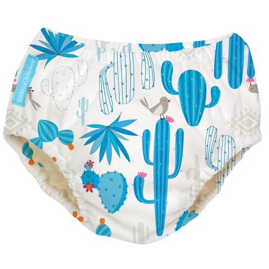 Reusable Swim Diaper Cactus Azul