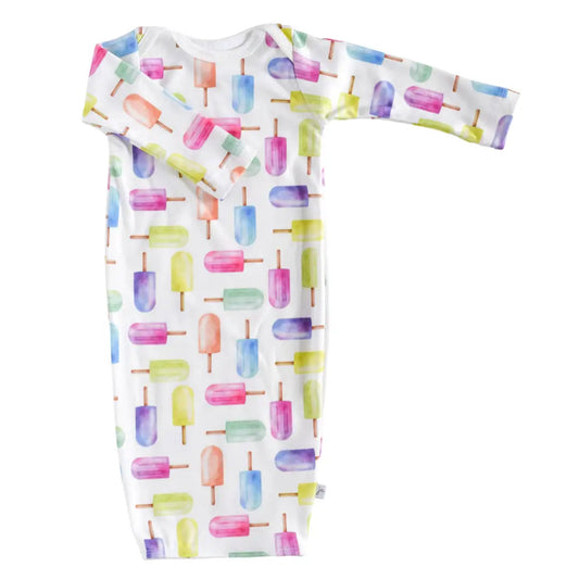Organic Cotton Gown | Popsicles