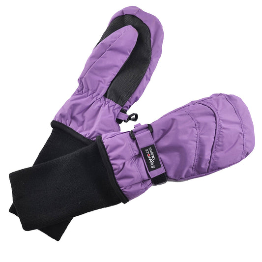 Stoppers Warm Waterproof Mitten with Extended Cuff | Purple