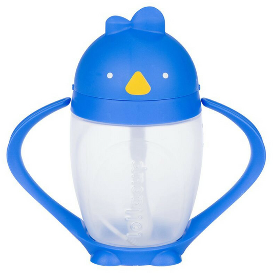 Lollacup Straw Sippy Cup | Brave Blue