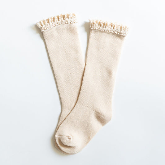 Knee High Socks | Vanilla Lace