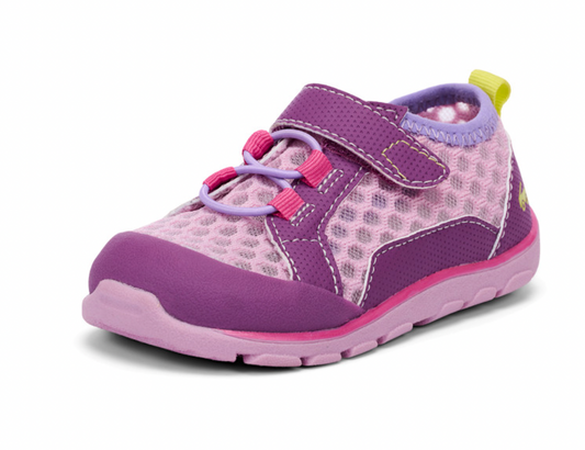 See Kai Run Anker Water-Friendly Toddler Sneaker | Mauve/Purple