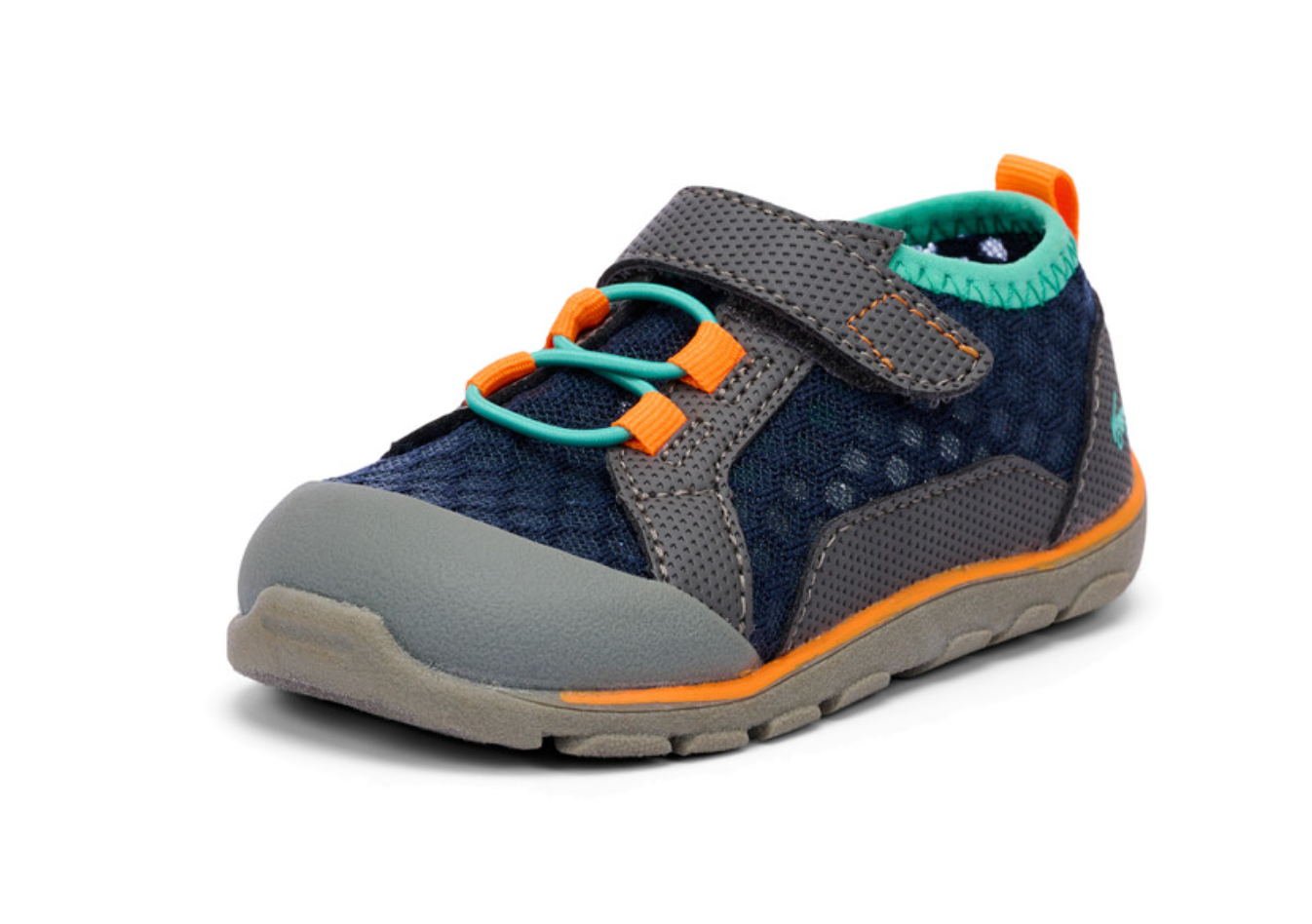 See Kai Run Anker Water-Friendly Toddler Sneaker | Blue/Orange