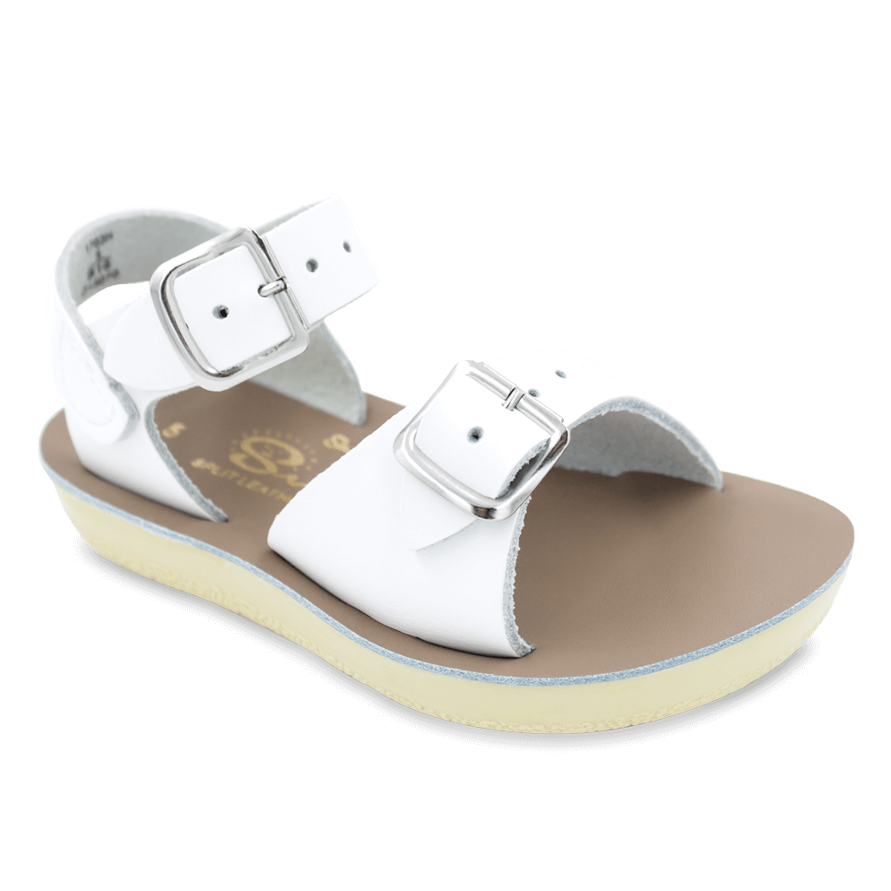 Sun-San Surfer Toddler Sandals | White
