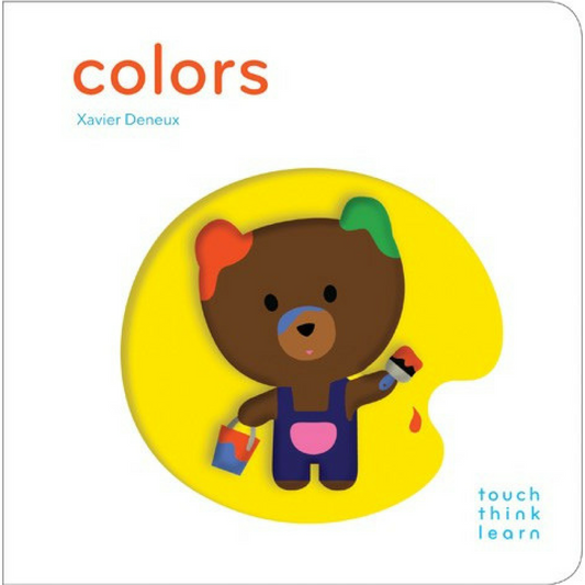 Touch Think Learn Board Book | Shapes, Colors + Numbers