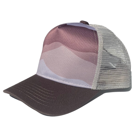 Toddler Trucker Hat | Purple Mountain