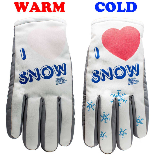 Color Changing Winter Gloves | I Love Snow