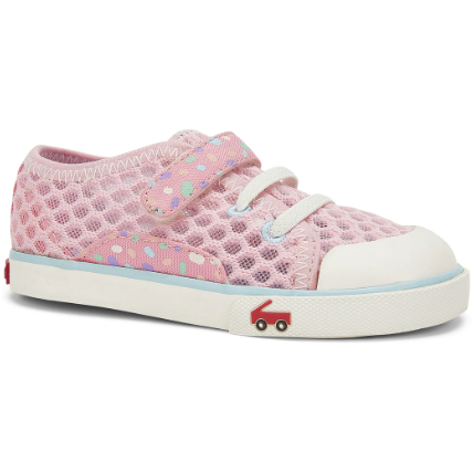 Saylor Water-Friendly Toddler Sneaker | Pink Sprinkles