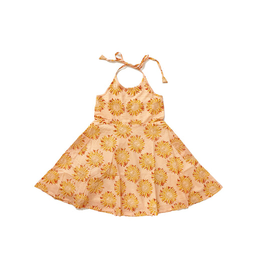 Halter Dress | Sunflower