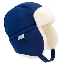 Jan & Jul Winter Trapper Hat | Nebula Blue