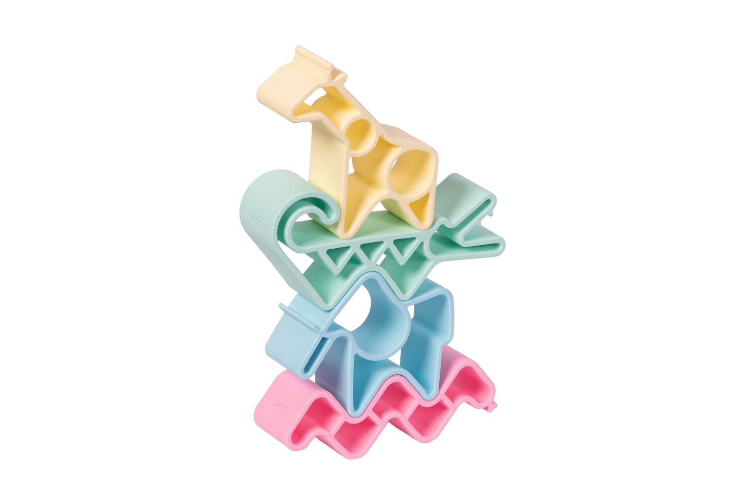 Silicone Stacking Pastel Animals