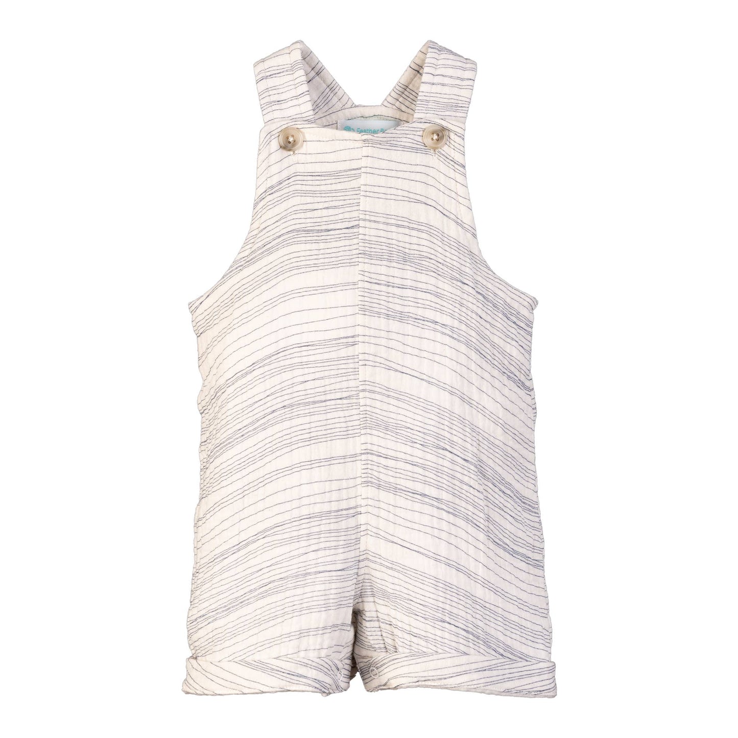 100% Cotton Romper | Jon Jon Stripe