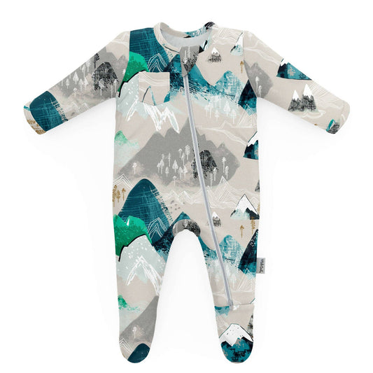 Footed Jammies | Rocky Mountains